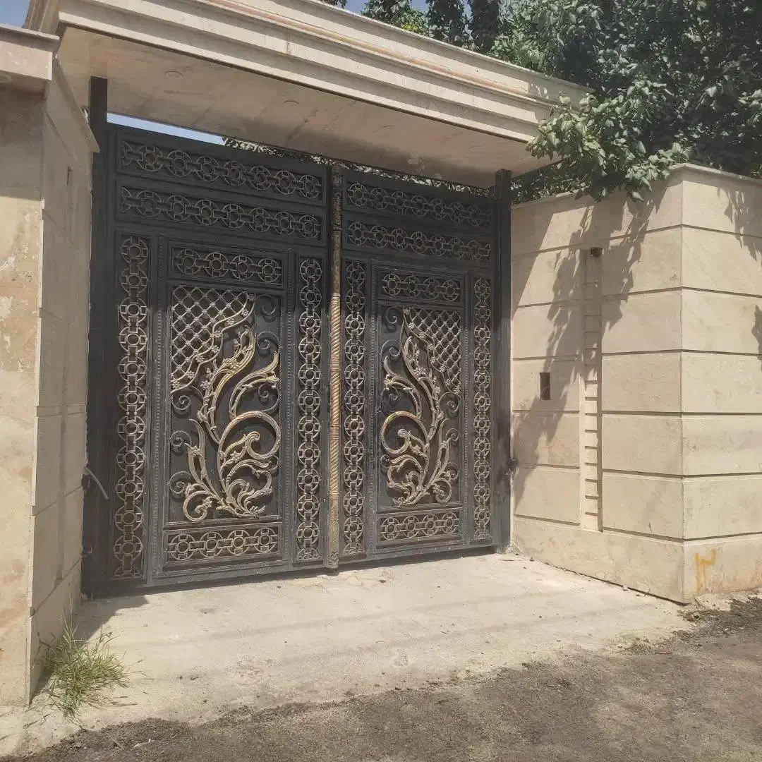 ساخت درب آهنی حیاط/فلزی پارکینگ/طرح مدرن/کدطرحD762|مصالح و تجهیزات ساختمان|کرمانشاه, |دیوار