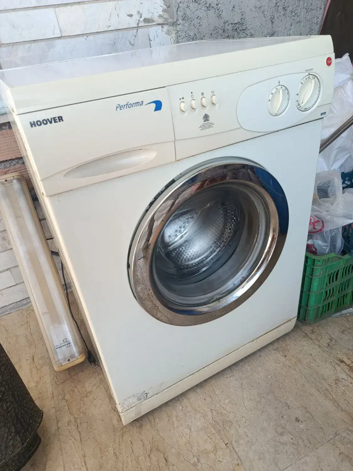 ماشین لباسشویی ایتالیایی برند هووِر|ماشین لباسشویی و خشککن لباس|ساری, |دیوار