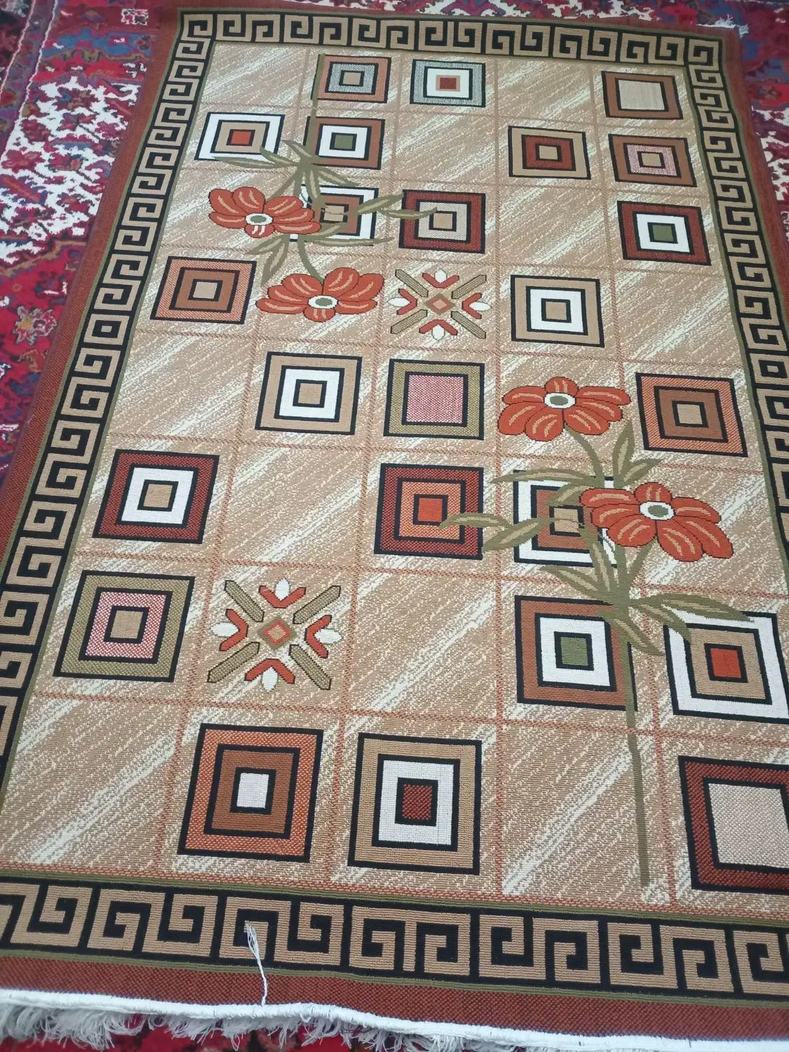 فرش ماهی دوعدد واشپزخانه|فرش|سهند, |دیوار