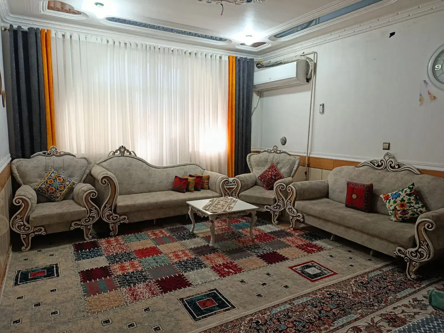 مبل هشت نفره|مبلمان خانگی و میز عسلی|دهدشت, |دیوار