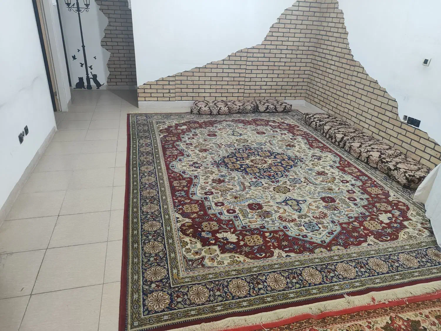 قالی آلمانی ۳۵۰ شانه|فرش|شیراز, لاله|دیوار