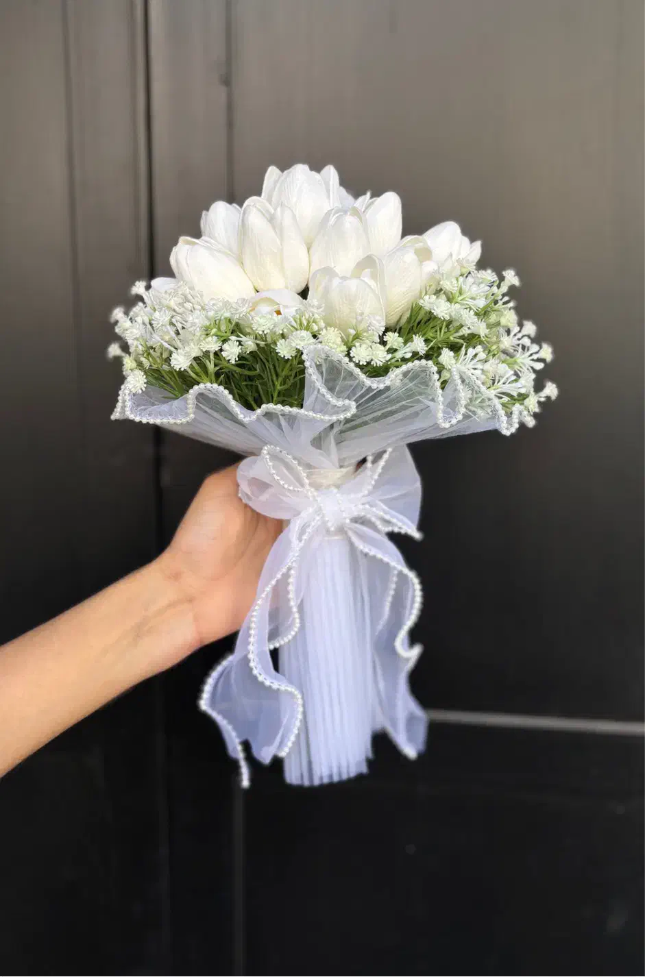 دسته گل عروس|گل مصنوعی|شیراز, وصال|دیوار