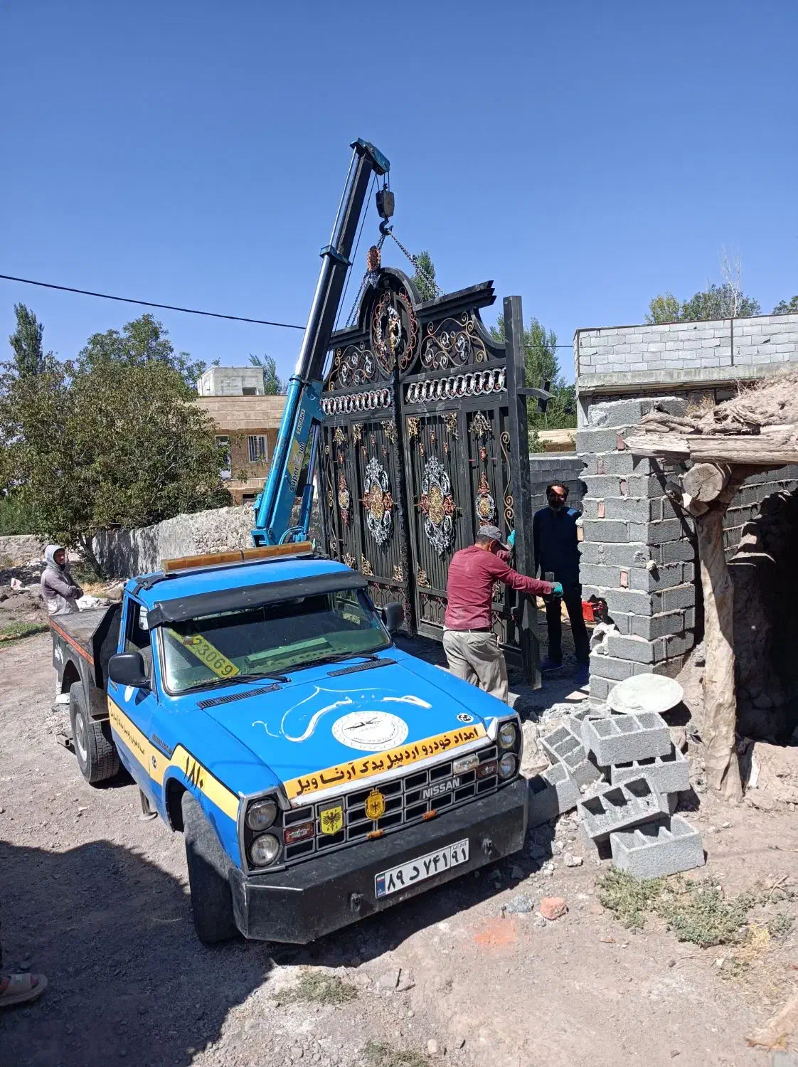 جرثقیل نیسان امدادخودرو یدک کش جرثقیل نیسانی یدککش|خدمات حمل و نقل|اردبیل, |دیوار