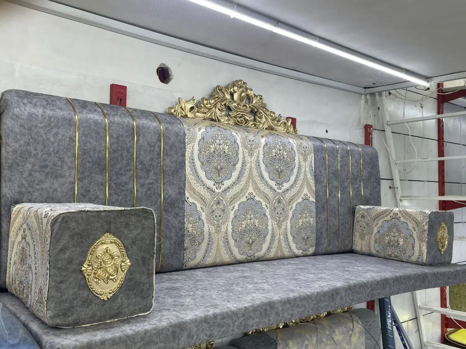 پشتی خلیجی مبل پشتی شاه نشین ش۶۲|پشتی|بم, |دیوار