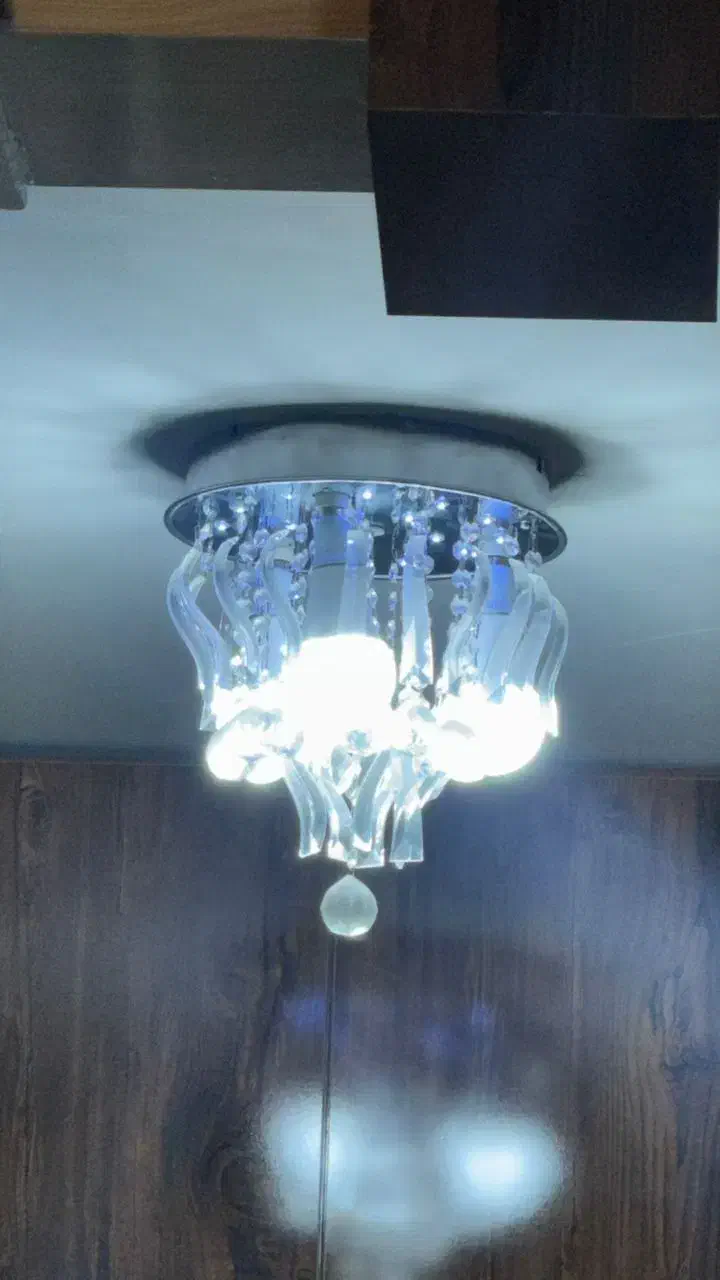 دو عدد لوستر|لوستر و چراغ آویز|مشهد, جانباز|دیوار