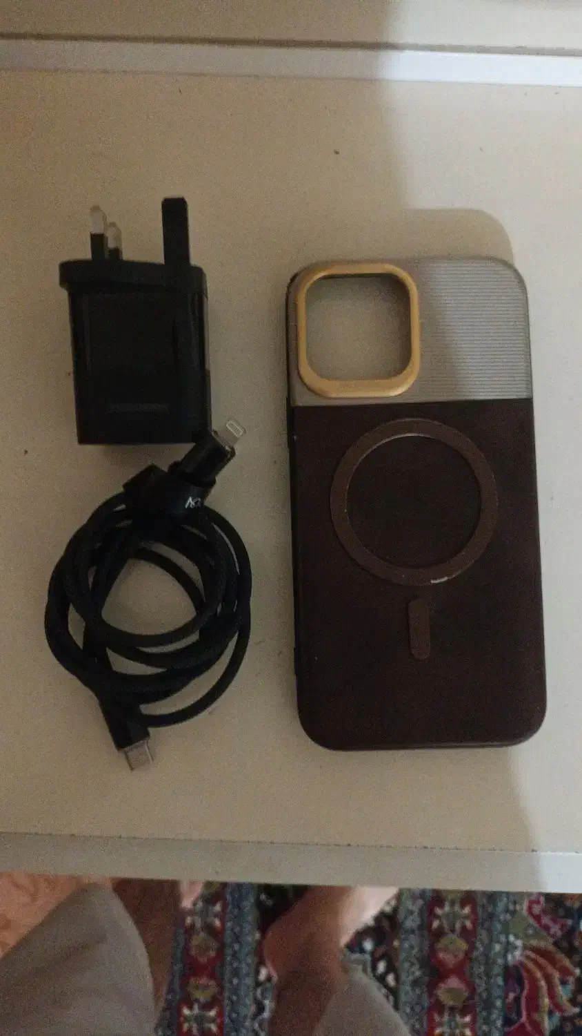 شارژر ایفون ۱۳ برومکس ۲۰w با قاب|لوازم جانبی موبایل و تبلت|سوسنگرد, |دیوار