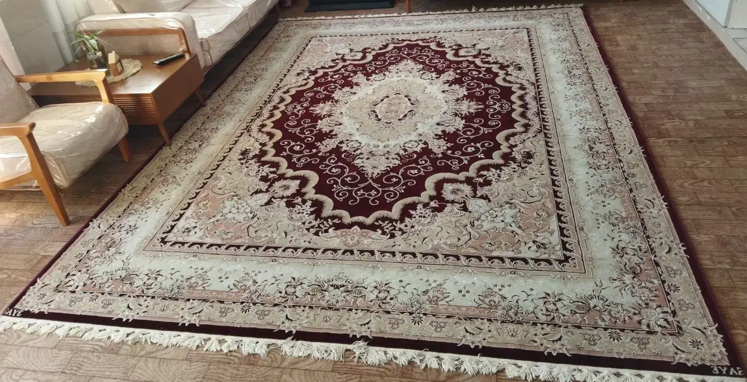 قالی|فرش|لنجان, |دیوار