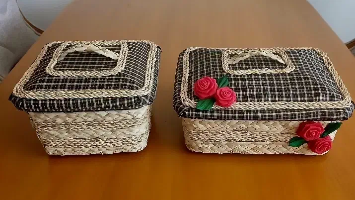 سبد و جا نونی|صنایع دستی و سایر لوازم تزئینی|رشت, حومه رشت|دیوار