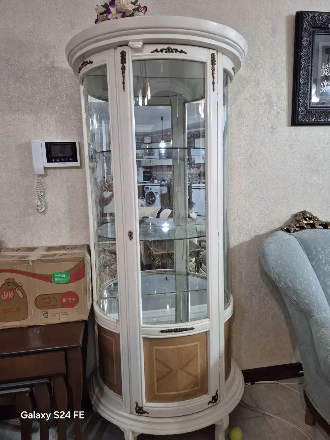 بوفه شیشه ای|بوفه، ویترین، کنسول|ساری, |دیوار