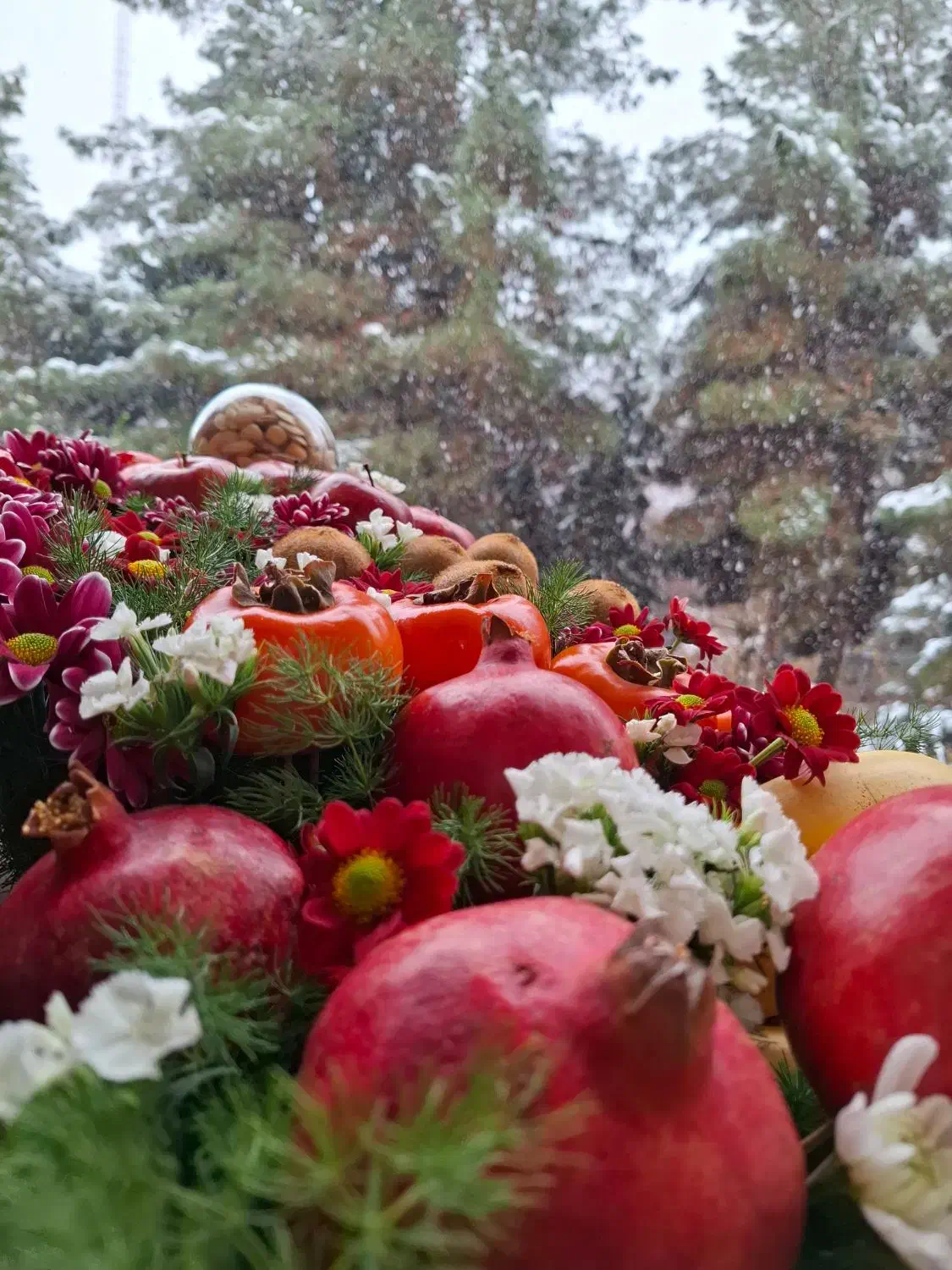 خنچه و میوه آرایی و تشریفات یلدایی|خدمات پذیرایی، مراسم|اصفهان, الهیه|دیوار