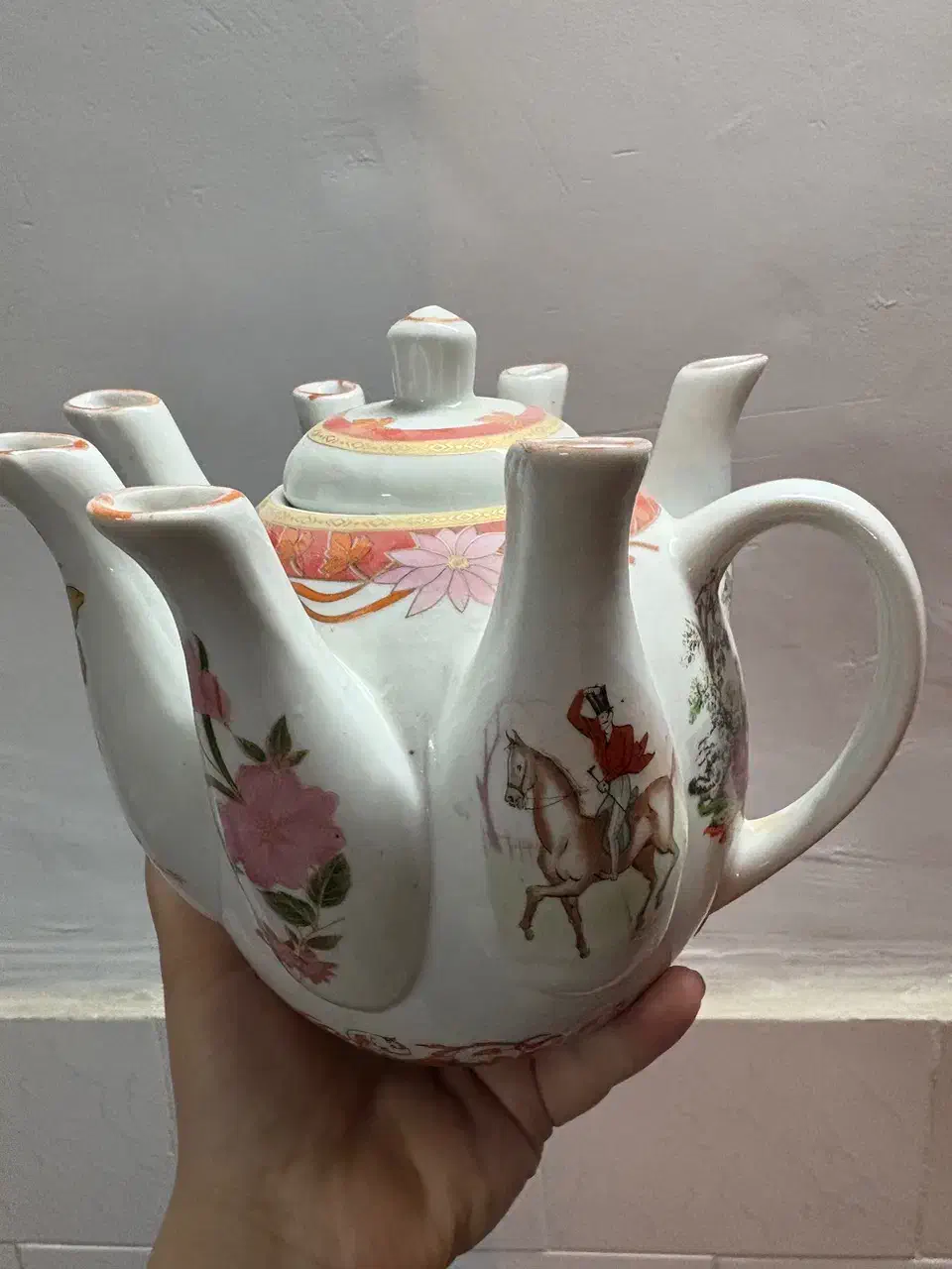 قوری چینی هفت لول|قوری، کتری، قهوه‌ساز دستی|سبزوار, جوادیه شرقی|دیوار