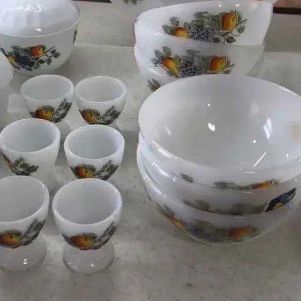 سرویس گل میوه فرانسوی|ظروف سرو و پذیرایی|نطنز, |دیوار