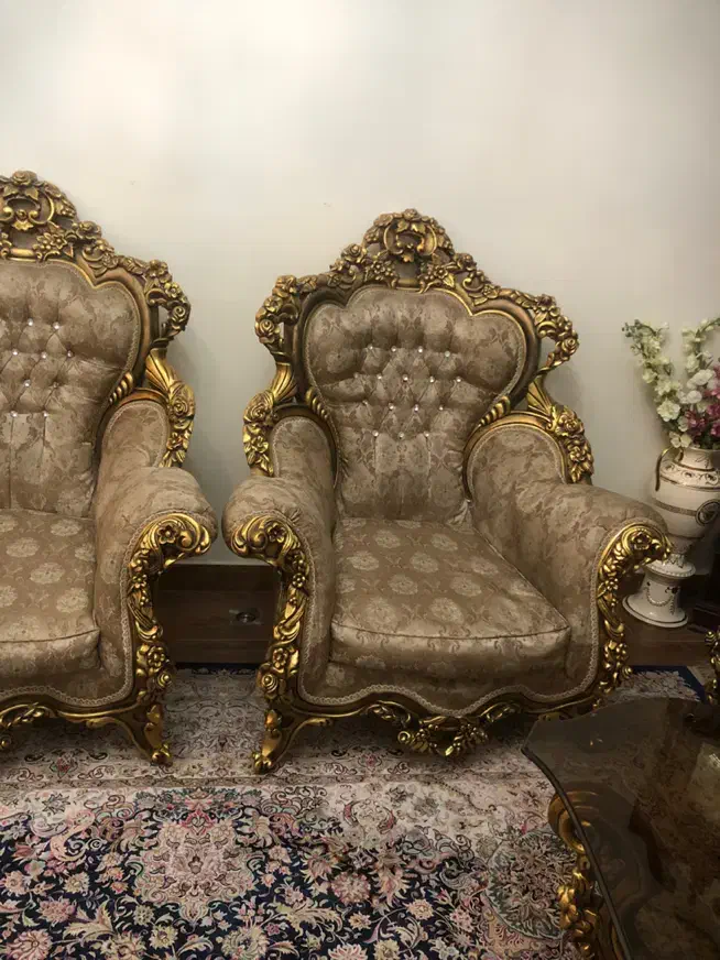 مبل استیل سلطنتی|مبلمان خانگی و میز عسلی|تهران, تهرانپارس جنوبی|دیوار