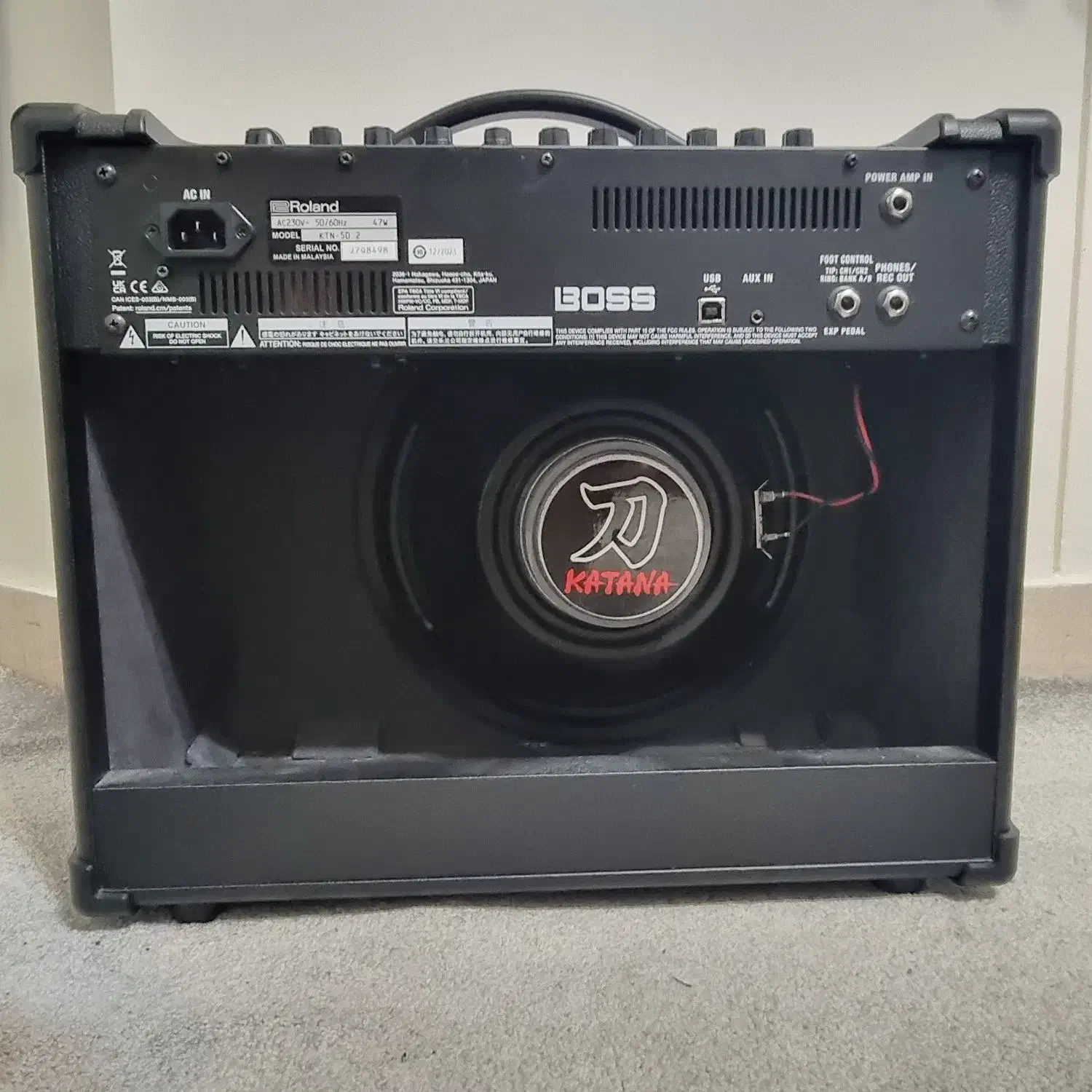 امپلی فایر Boss Katana 50 MK2|گیتار، بیس، امپلیفایر|تهران, مهران (سیدخندان)|دیوار