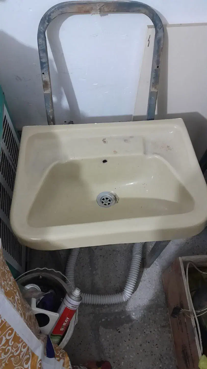 سینک وسنگ روشویی سالم تخته نوپان بدنه وان یخچا ل|مصالح و تجهیزات ساختمان|مشهد, شهرک امام هادی (شهرک غرب)|دیوار