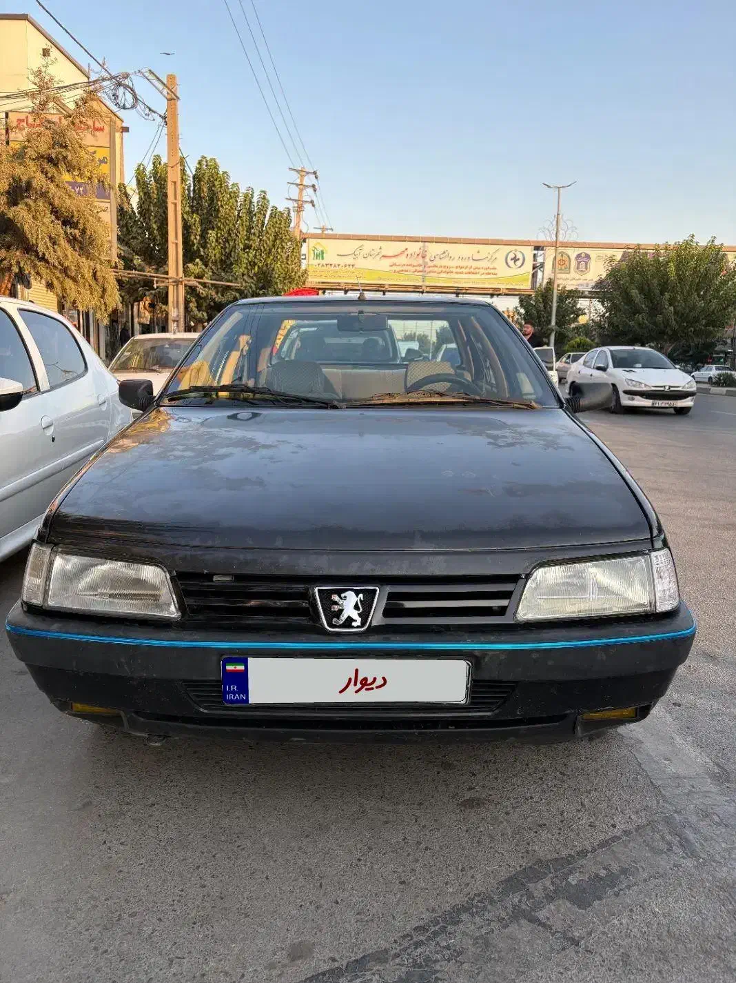 پژو 405 دوگانه شرکت مدل 91|خودرو سواری و وانت|آبیک, |دیوار