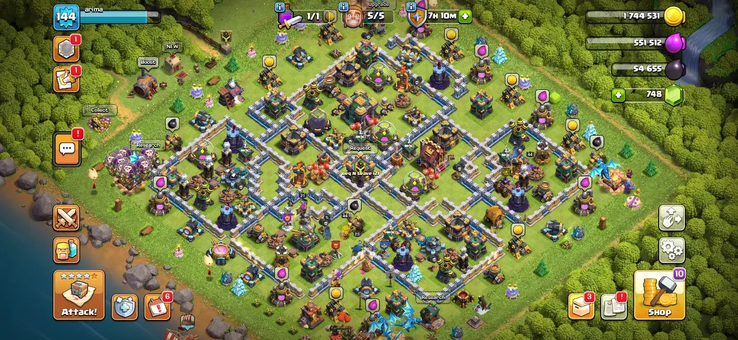 اکانت کلش|کنسول، بازی ویدئویی و آنلاین|همدان, |دیوار