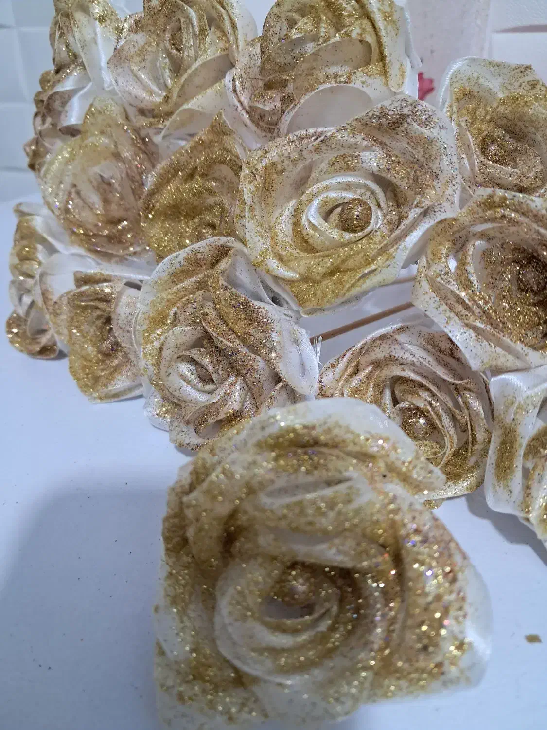 گل رز ربانی|گل مصنوعی|قنوات, |دیوار