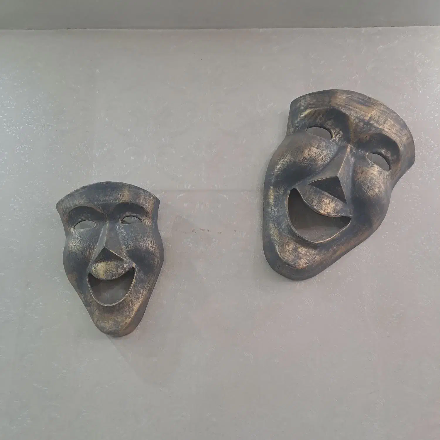 دیوارکوب مینیمال هنری طرح صورتک|تابلو، نقاشی، عکس|کرج, فاز ۳ مهرشهر|دیوار