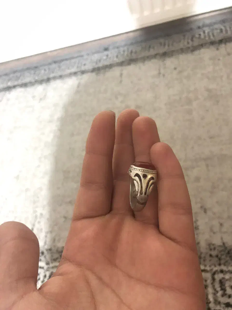 انگشتر عقیق|جواهرات|سمنان, |دیوار