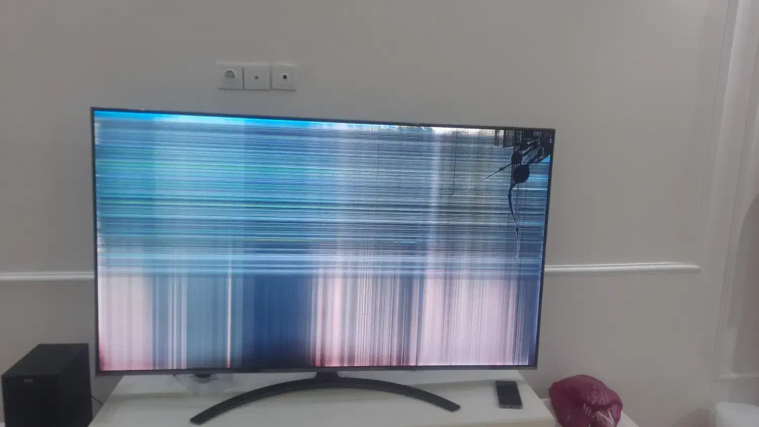 تلویزیون پنل شکسته|تلویزیون و پروژکتور|تهران, قیام|دیوار