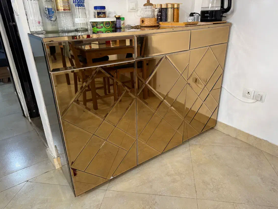 کنسول چوبی|بوفه، ویترین، کنسول|کیش, |دیوار