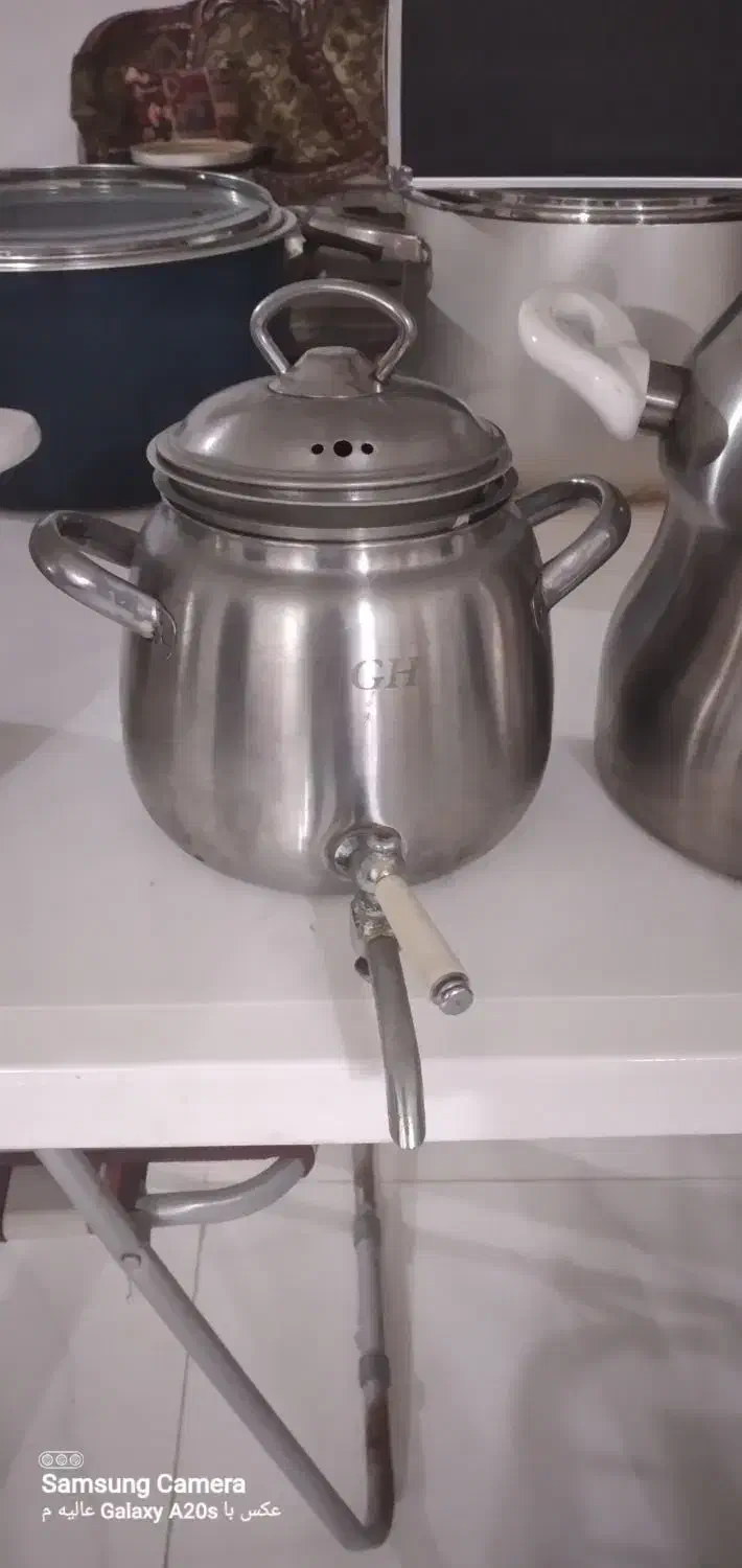 کتری سماوری 3 عدد در حد نو|اجاق گاز و لوازم برقی پخت‌وپز|خمام, |دیوار