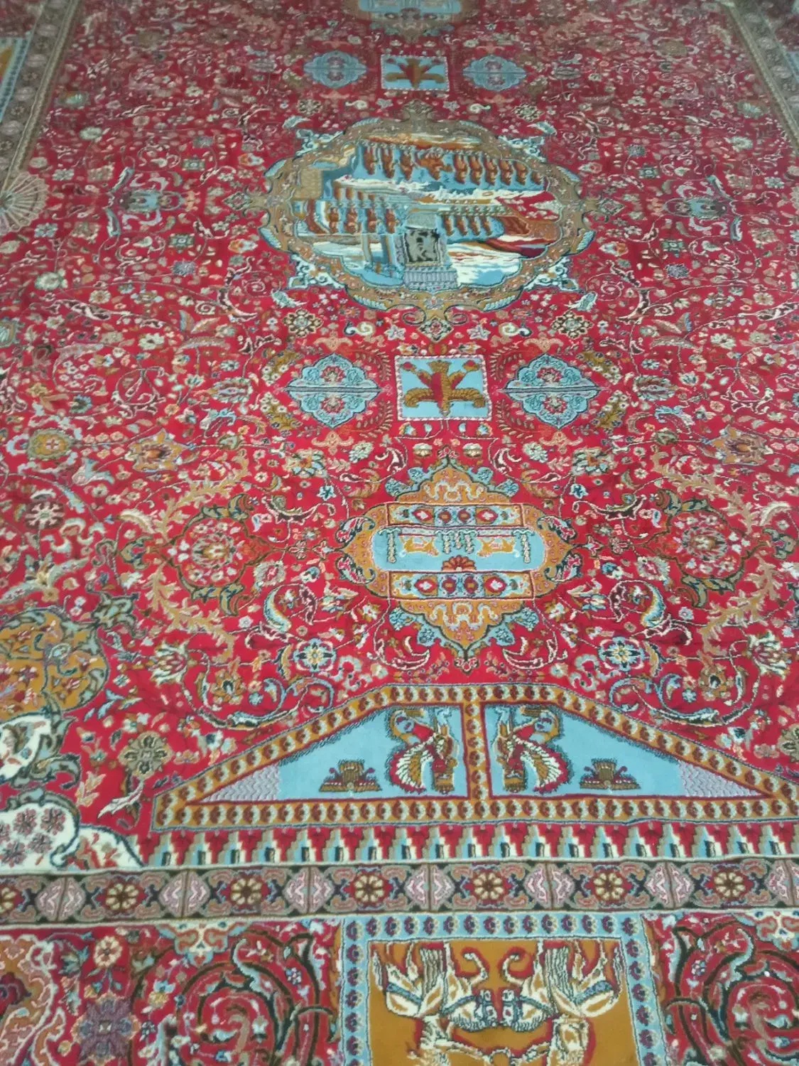 فرش|فرش|مرودشت, ژیان|دیوار