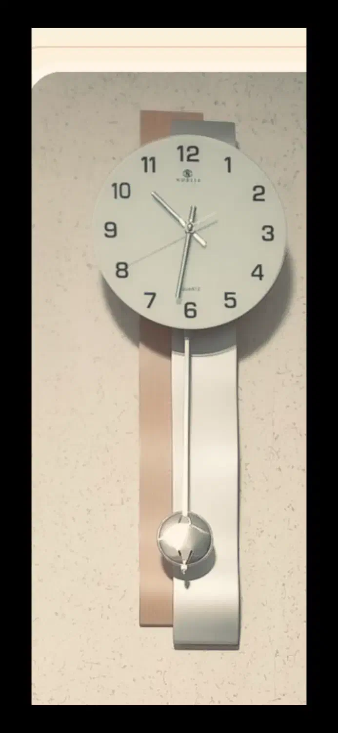 ساعت دیواری موتورسوئیسی نوبلیا مخصوص کادویی|ساعت دیواری و تزئینی|قم, صفائیه|دیوار