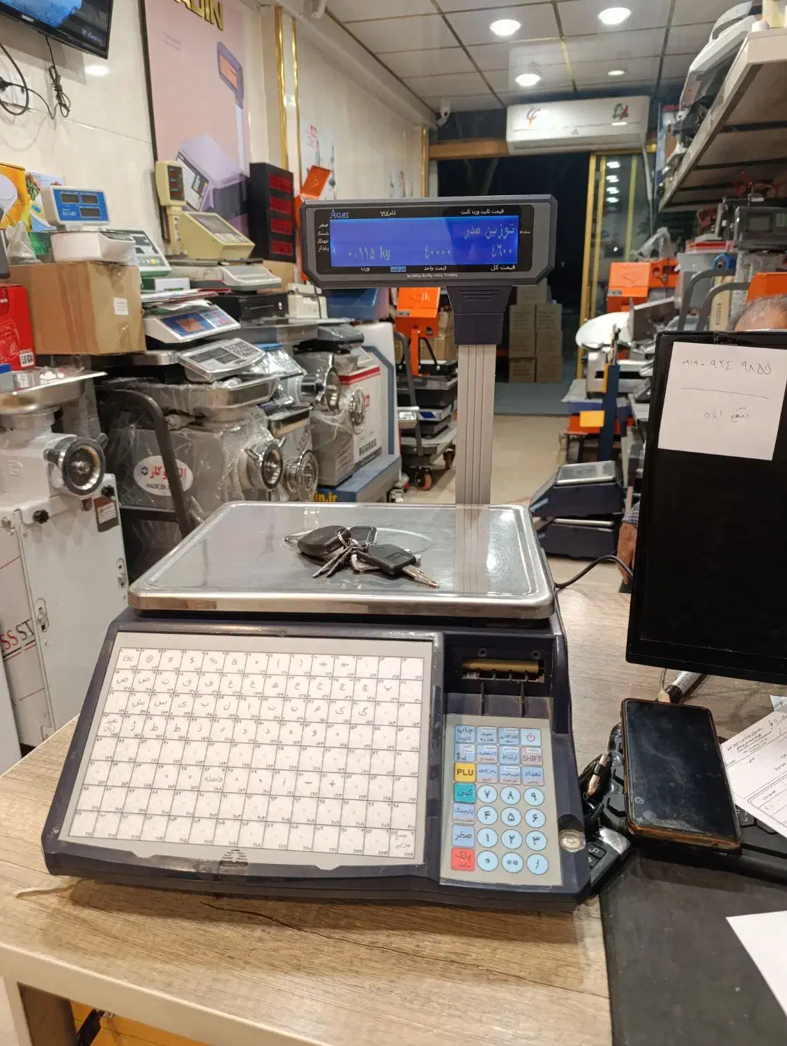 ترازو LS6 صدر لیبل پرینتر در حد نو|فروشگاه و مغازه|پاکدشت, پاکدشت (مامازند)|دیوار
