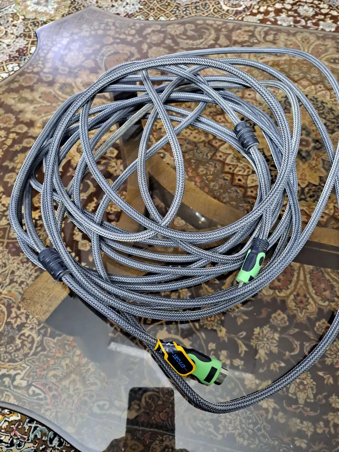 کابل hdmi ده متری|قطعات و لوازم جانبی رایانه|آبیک, |دیوار