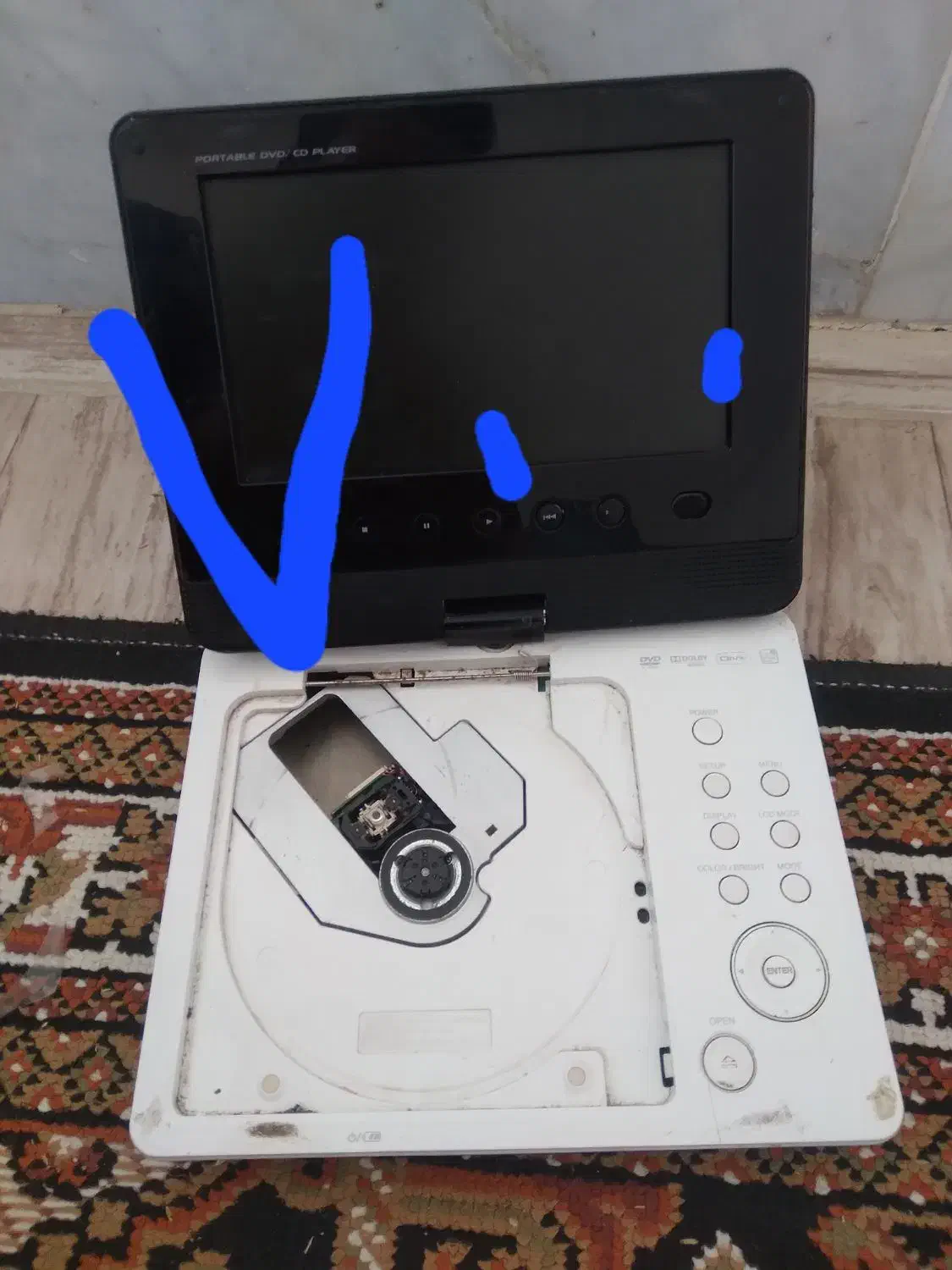 دی وی دی مانیتور ال‌جی سالم|پخش‌کننده DVD و ویدیو|نیشابور, بنیاد شهید|دیوار