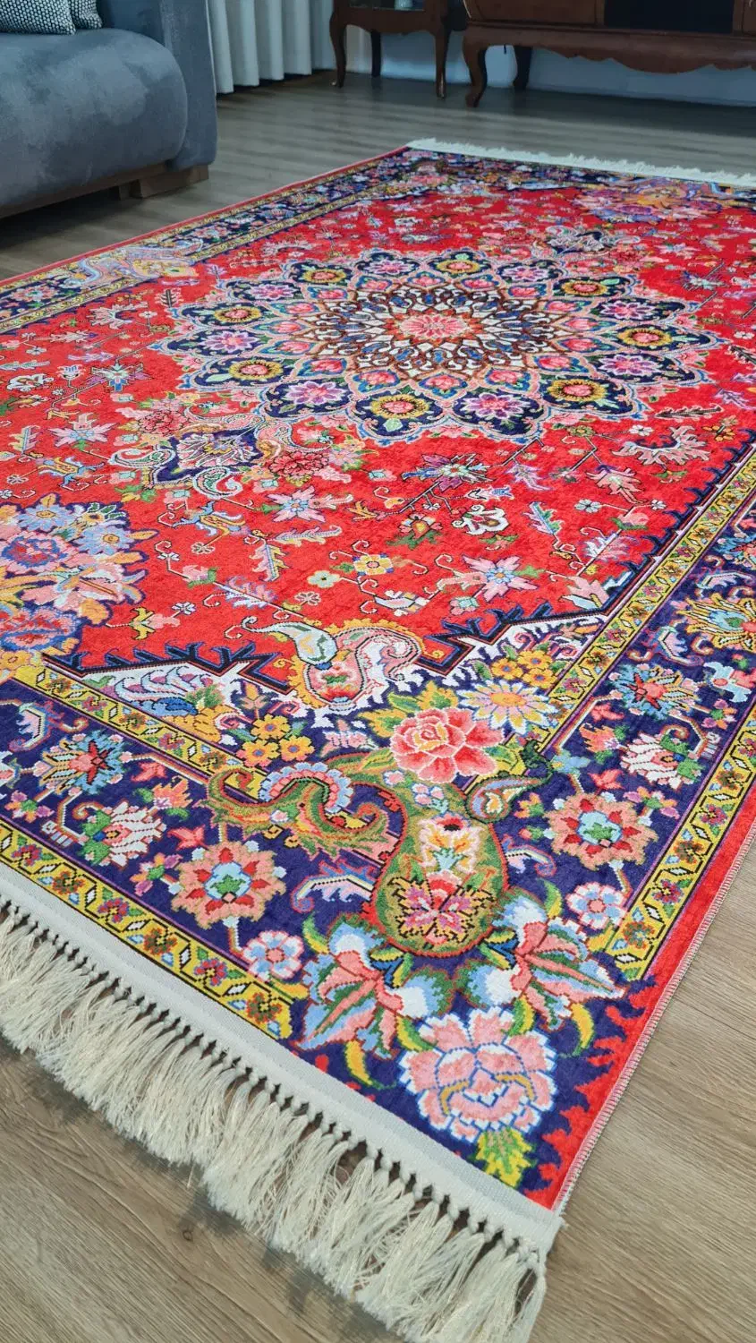 فرشینه وروفرشی کشدار  مخمل شانل|فرش|سبزوار, پاسداران|دیوار