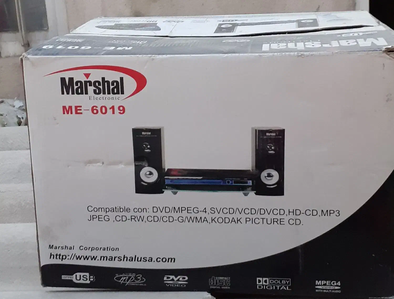 دستگله دی وی دی مارشال|سیستم صوتی خانگی|تهران, شوش|دیوار