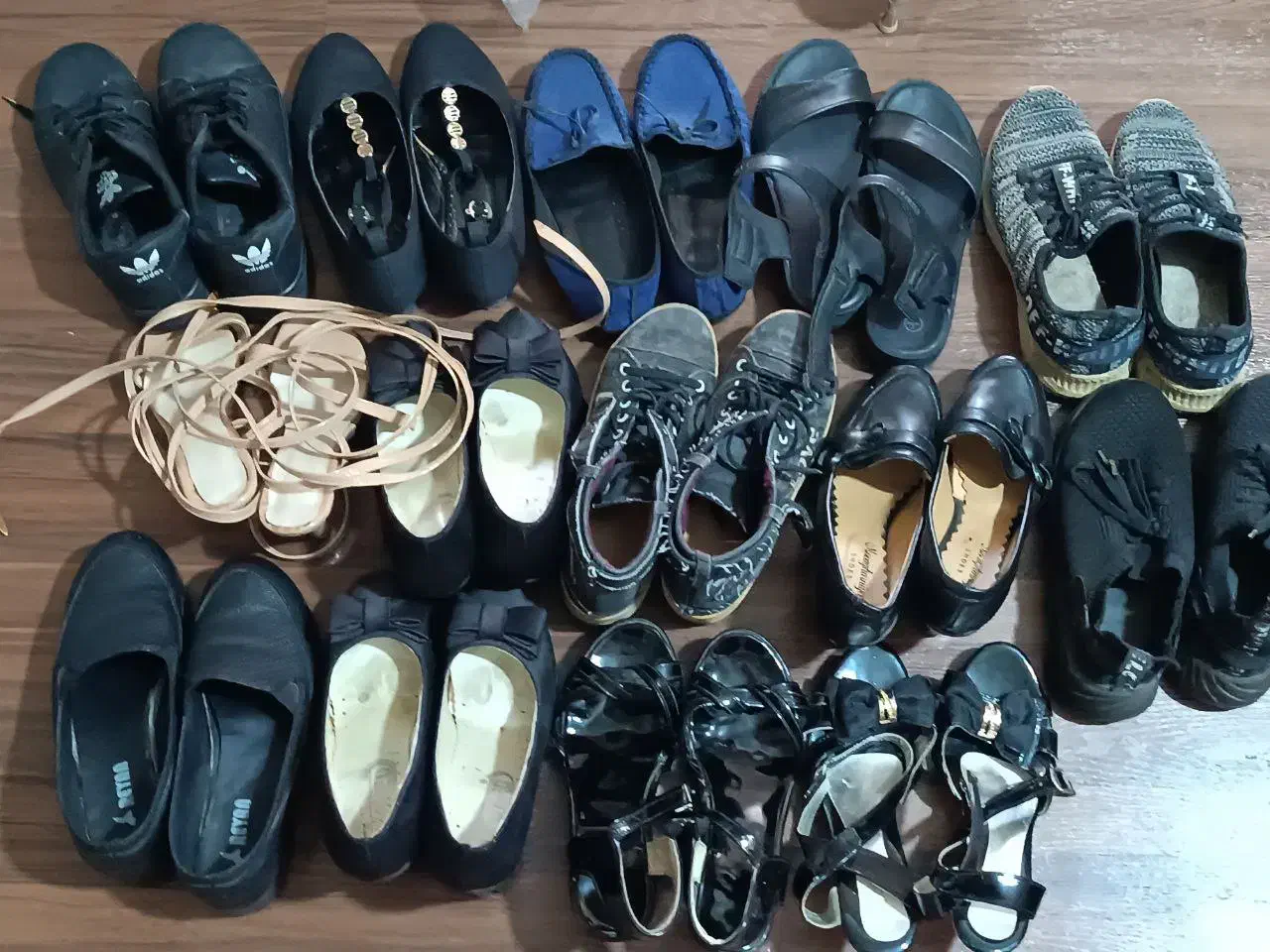 کفش|کیف، کفش، کمربند|دورود, |دیوار