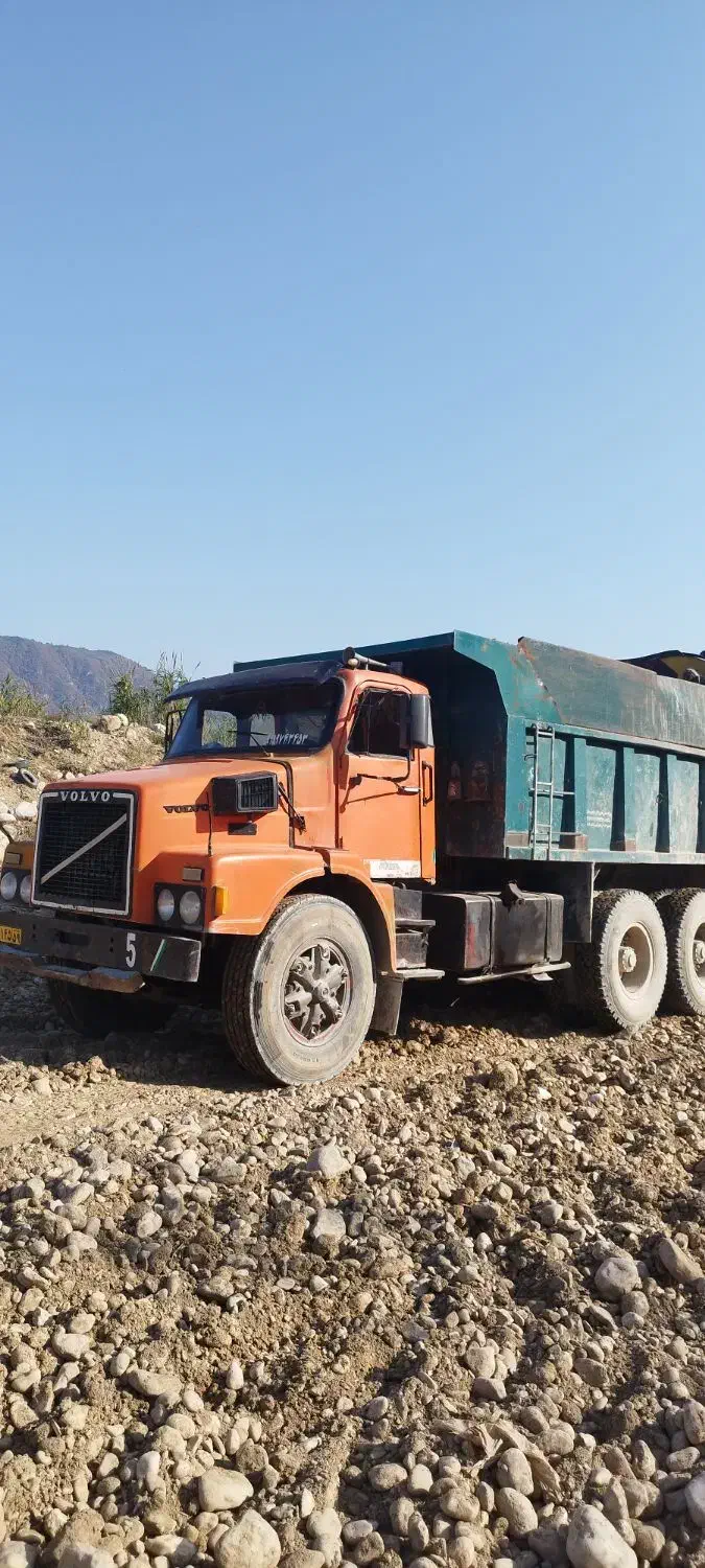 کمپرسی ولوو ده چرخ|خودرو سنگین|گالیکش, |دیوار