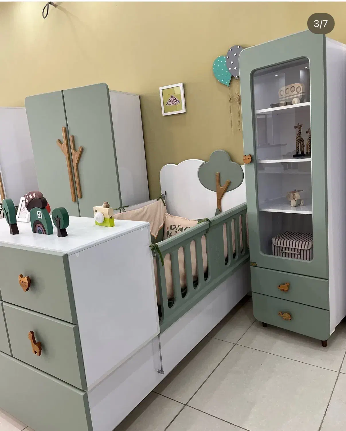 سر‌یس خواب خودک/ سیسمونی /نوزاد مدل 7|تخت و سرویس خواب|تبریز, |دیوار