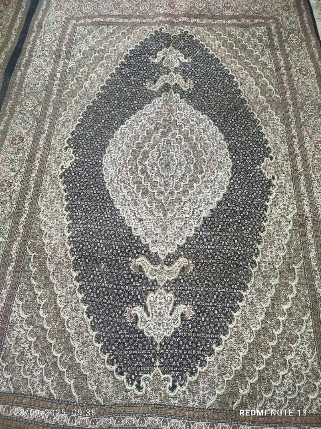 اندازه فرش جفت ۶متری هس مشتری واقعی بزنگه|فرش|بناب, |دیوار