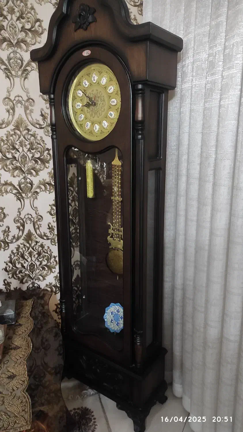 ساعت ایستاده چوبی|ساعت دیواری و تزئینی|مشهد, انقلاب|دیوار