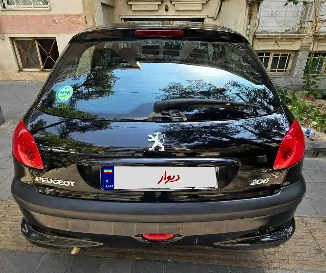 206 تیپ 5 مدل اسفند 98 مشکی کمیاب|خودرو سواری و وانت|تهران, ظفر|دیوار