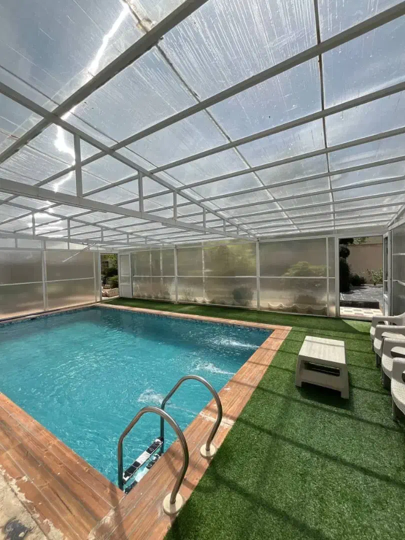 اجاره ویلا استخر آبگرم در کردان و سهیلیه|اجارهٔ کوتاهمدت ویلا و باغ|کرج, شهرک جهان آرا|دیوار