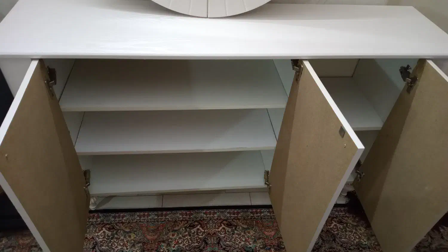 آینه وکنسول بزرگ نو|بوفه، ویترین، کنسول|رباطکریم, رباطکریم|دیوار