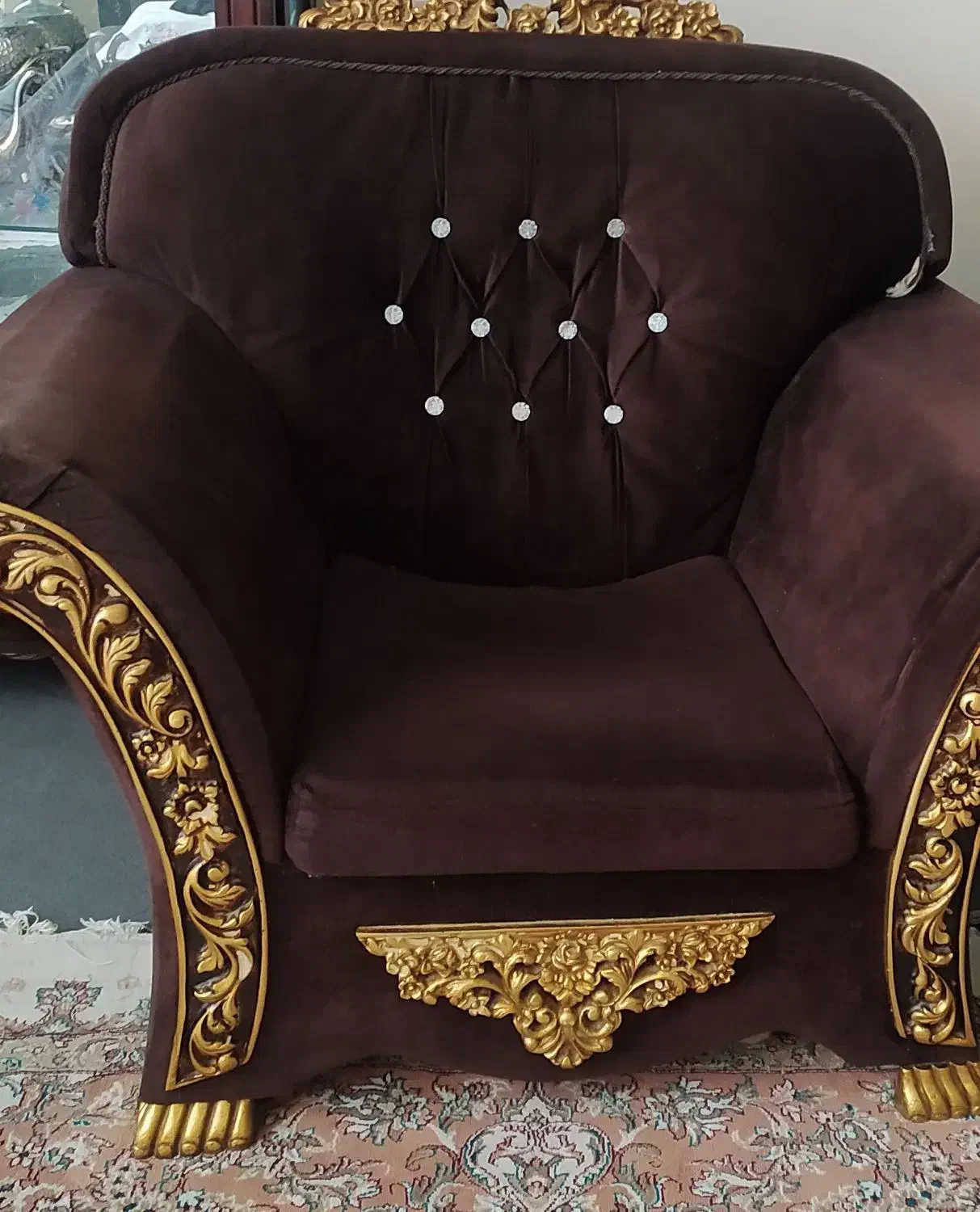 مبل هفت نفره|مبلمان خانگی و میز عسلی|شاهین‌شهر, ۹ دی|دیوار