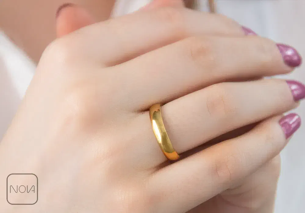 انگشتر رینگی طلا|جواهرات|بندرعباس, |دیوار