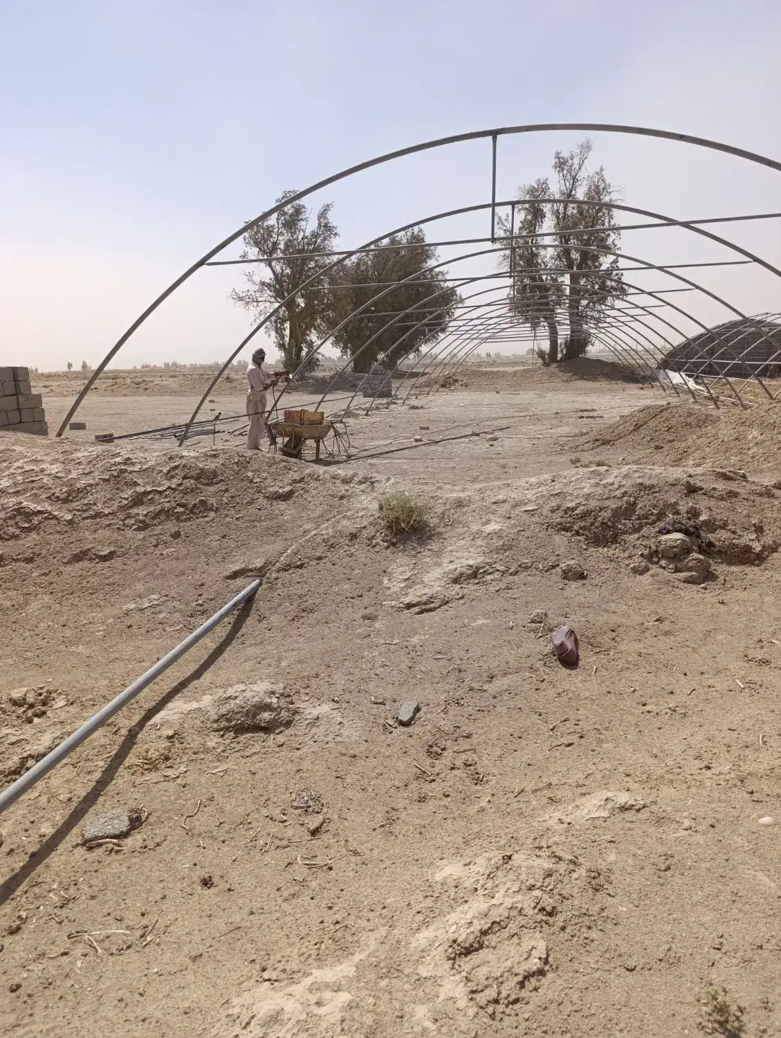 جوشکاری و نصب انواع گلخانه خانگی و صنعتی|خدمات پیشه و مهارت|زابل, |دیوار