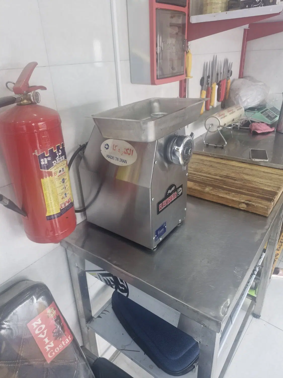 چرخ گوشت الکترو کار سایز ۱۲ استیل|خردکن، آسیاب، غذاساز|تهران, شهرک شریعتی|دیوار