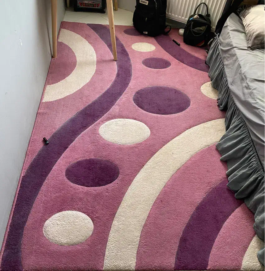 فرش فانتزی 1.5 در 2.5|فرش|مشهد, سرافرازان|دیوار