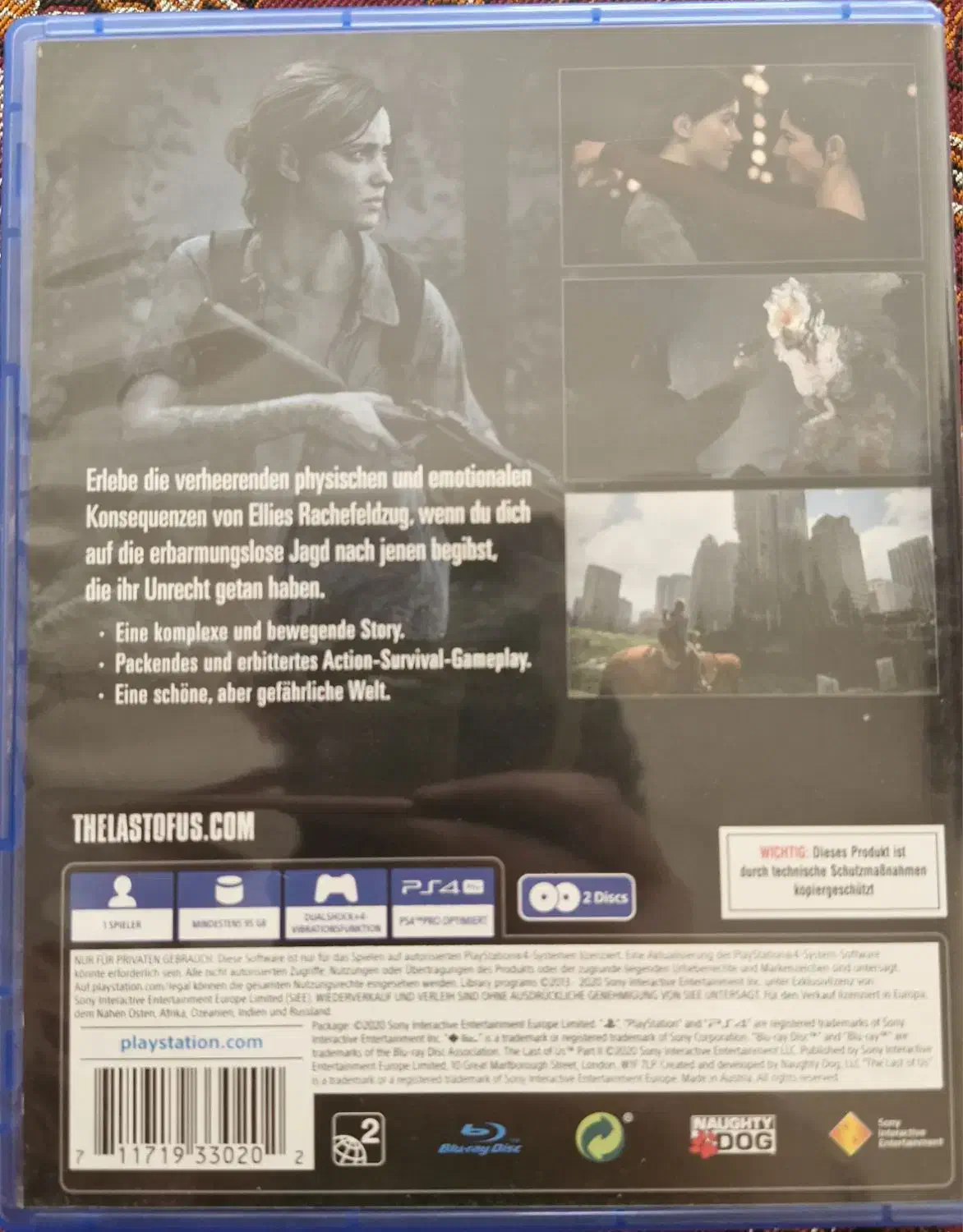 بازی Last of us part ll برای ps4|کنسول، بازی ویدئویی و آنلاین|رشت, کوی غلام نیا|دیوار