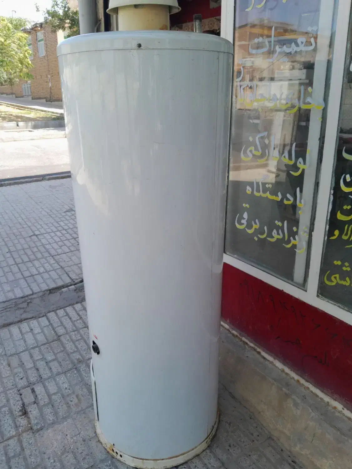 آبگرمکن قاینار خزر سالم ورق 4میل|آبگرمکن، پکیج، شوفاژ|ملایر, |دیوار