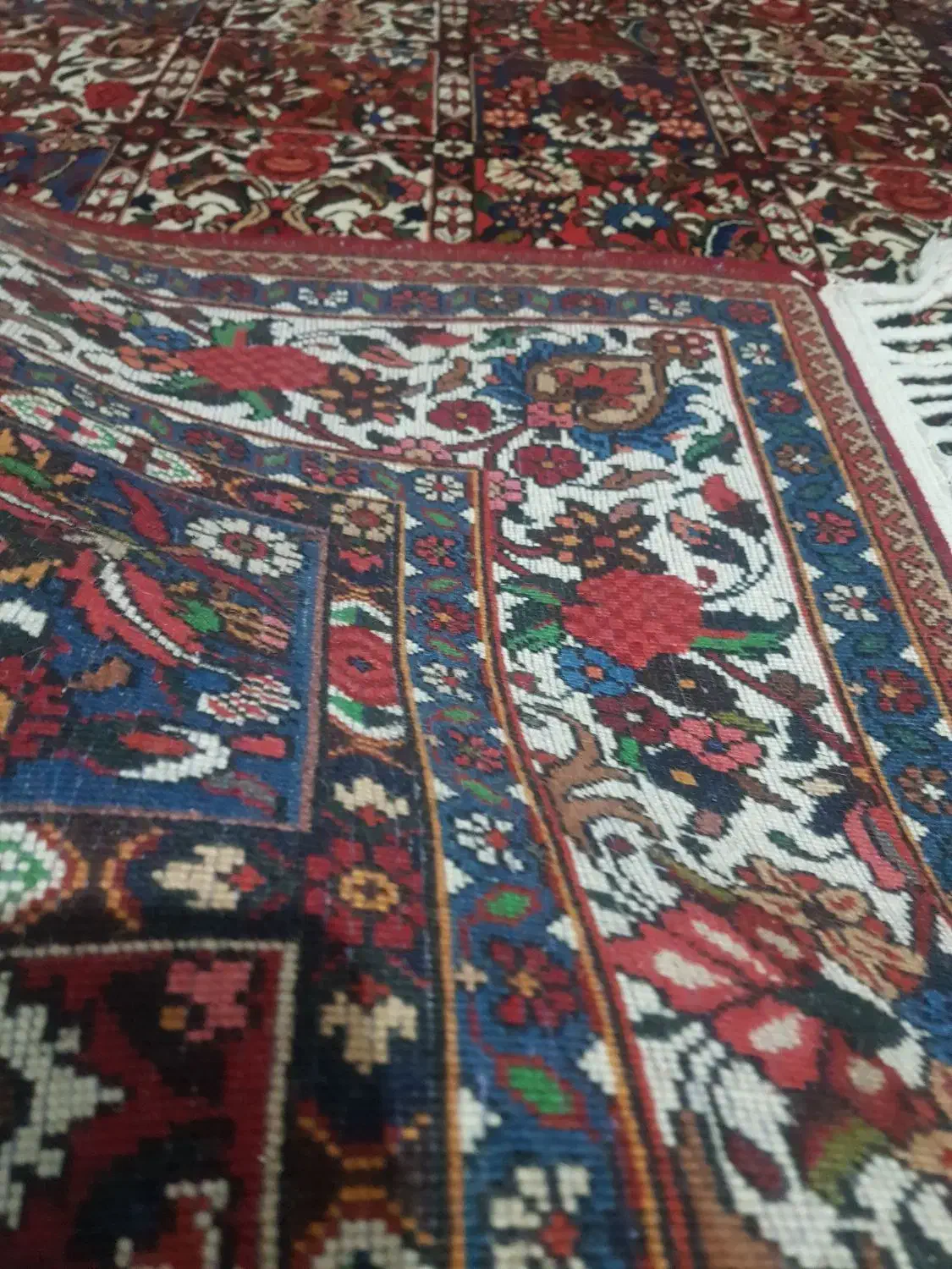 فروش فرش دستباف رنگ ثابت|فرش|سامان, |دیوار